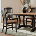 Amish Richland Dining Set Trestle Table & Chair Sets Farmhouse Traditional