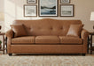 Amish Richmond Sofa Stationary Sofas Indoor Fabric Traditional Weaver's Fabrics