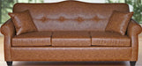 Amish Richmond Sofa Stationary Sofas Indoor Fabric Traditional Weaver's Fabrics