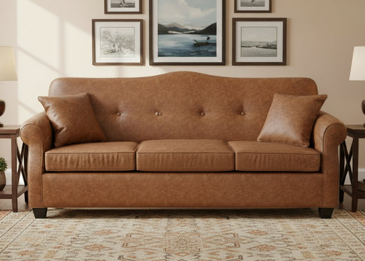 Amish Richmond Sofa Stationary Sofas Indoor Fabric Traditional Weaver's Fabrics