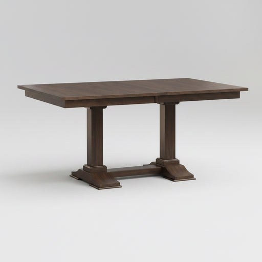 Rochester Double Pedestal Table Trestle Dining Tables Mission