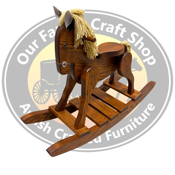 Amish Rocking Horse for Kids
