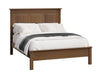 Amish Rockwell Bed Low Footboard Panel Beds Traditional