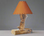 Amish Rocky Mountain Aspen Log Table Lamp Cedar Log Table Lamp Quad M Rustics