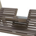 Amish Rollback 5 Foot Settee Swing with Fold Down Cup Holders