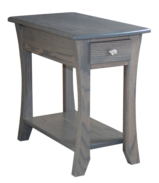 Amish Roseberry End Table - Amish Contemporary End Table - Solid Oak End Table - Ashery Woodworking