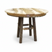 Amish Round Hickory Log Leg Table Round Log Cabin Table