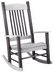 Amish Rustic Poly Log Rocking Chair - Tangent Poly