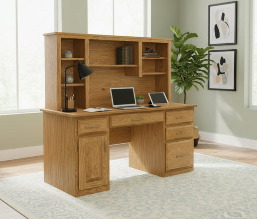 Standard Hardware - K516-AE
All Open Adjustable Shelves
Pull Out Keyboard Shelf
File Drawer and Writing Board