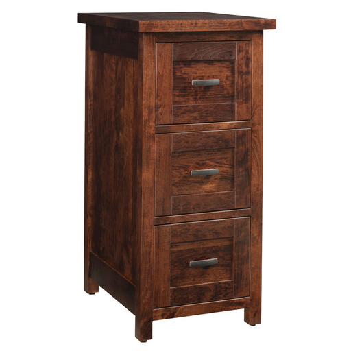 Amish Santa Fe 3-Drawer File Cabinet 3-Drawer File Cabinets Farmhouse Shaker