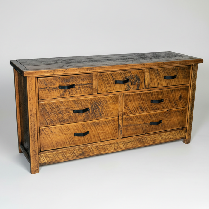 Amish Sawyer Reclaimed Wood Dresser Cabin Rustic Furniture