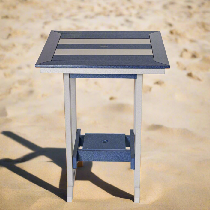 Amish Seabreak 32" Bar Table
Amish Made Poly Bar Table
Patriot Blue on Light Gray