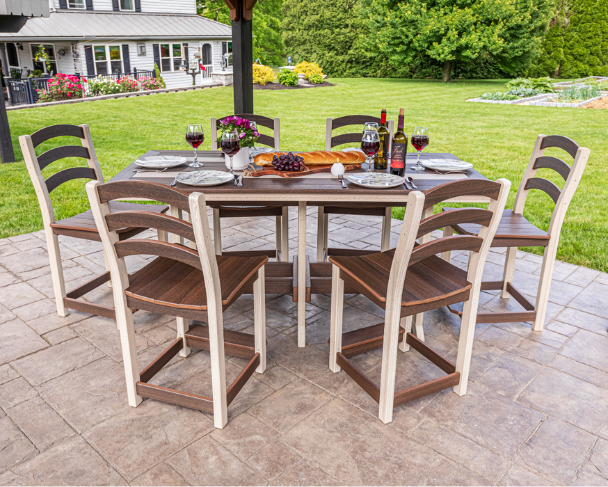 Amish Seabreak 36" x 72" Dining/ Counter/ Bar Table
Amish Made Poly 36" x 72" Table
Coastal Gray on Birchwood