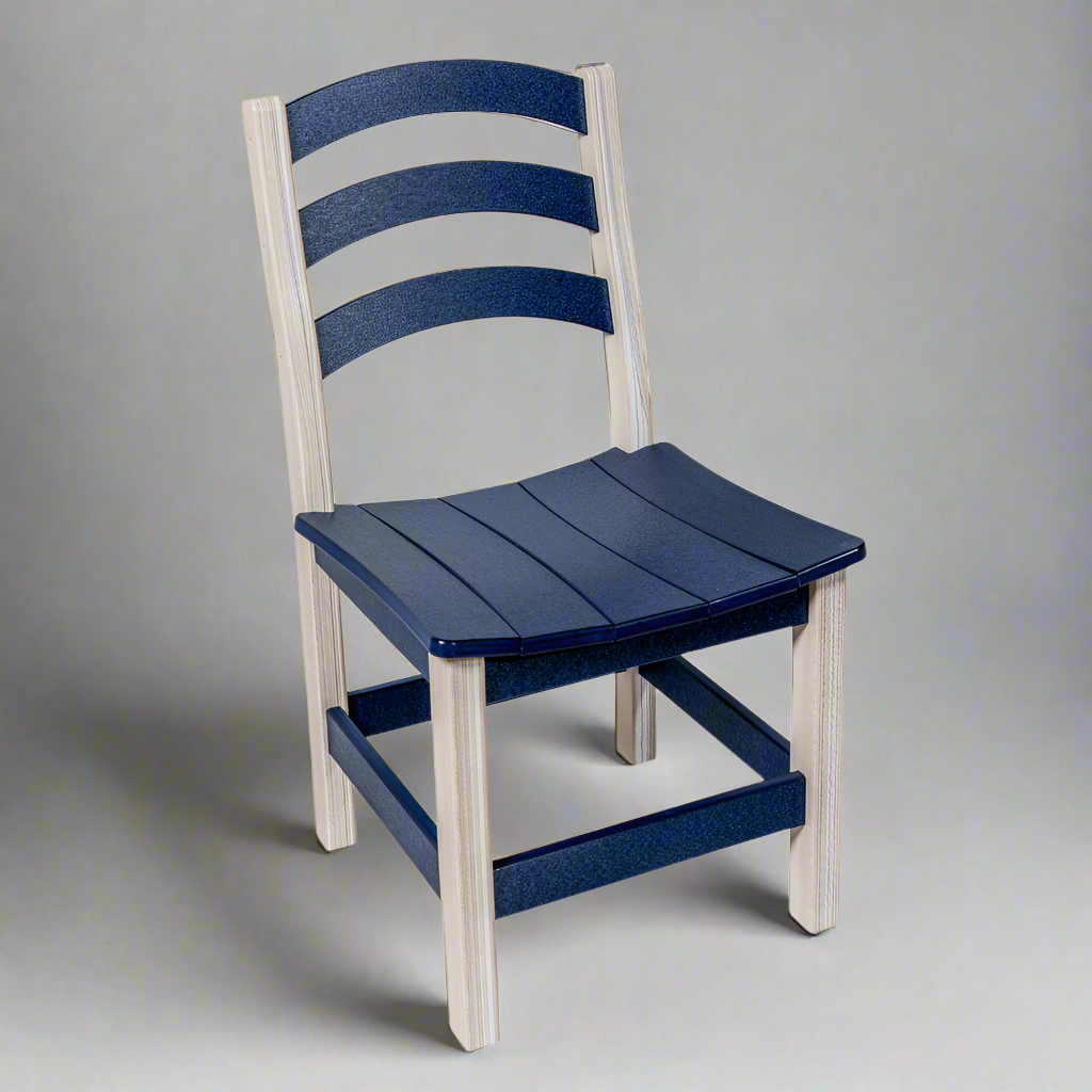 Amish Seabreak Bar Chair
Amish Made Poly Bar Chair
Patriot blue on Bright White