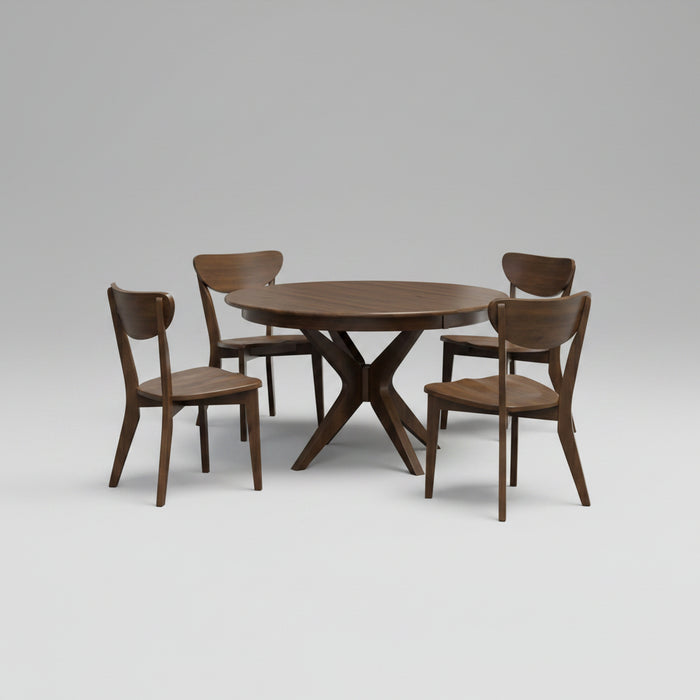 Quick Ship Amish Seymour Dining Chair Dining Chairs Mid-Century Modern