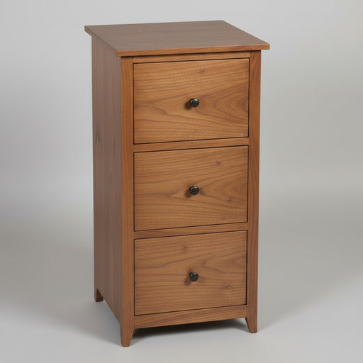 Amish Sierra Shaker 2-Drawer File Cabinet 3-Drawer File 2-Drawer File Cabinets Contemporary Shaker