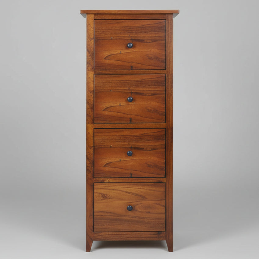 Amish Sierra Shaker 2-Drawer File Cabinet 4-Drawer File 2-Drawer File Cabinets Contemporary Shaker