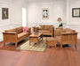 Amish Shaker Living Room Group - Quality Fabrications - Stickley Mission Style Living Room Furniture
