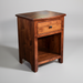 Amish Shaker Open Nightstand Small Bedroom Nightstand Solid Wood
