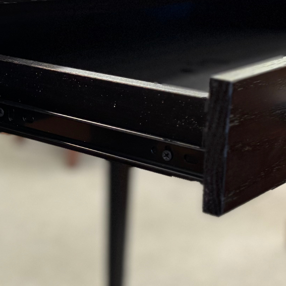 Amish Live Edge Walnut Writing Desk - In-Stock