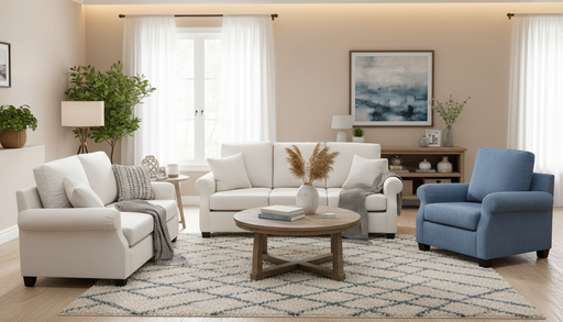 Amish Shannon Living Room Group - Hidden Hollow Upholstery - Amish Made Fully Upholstered Couches