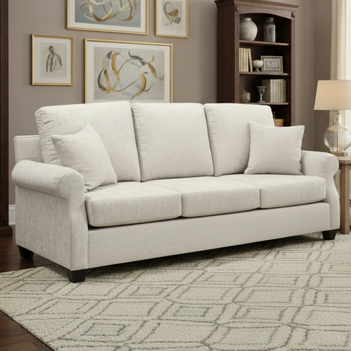 Amish Shannon Sofa Stationary Sofas Contemporary Indoor Fabric Modern Weaver's Fabrics