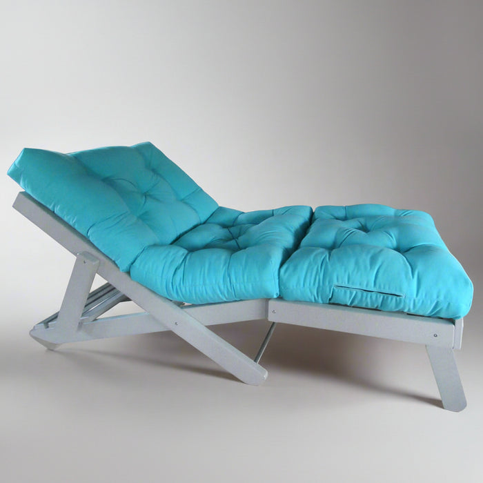 Amish Siesta Twin Size Daybed - Light gray Poly - Secondary Photo