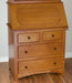 Amish Mission Secretary Desk in Quarter Sawn White Oak 113 Michaels Stain Color Front Facing