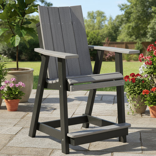 Levi Leisure Contemporary Balcony Chair Amish Contempo Balcony Chair Front Facing