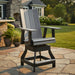 Amish Sonoma Swivel Counter/Bar Chair
Made With HDPE Weather Resistant, Eco-Friendly Material
Rust Proof Stainless Steel Hardware
Maintenance Free!
Choose From 20+ Colors &amp; Color Combinations
Levi Leisure Contemporary Swivel Counter Chair Amish Poly Contemporary Swivel Counter Chair 