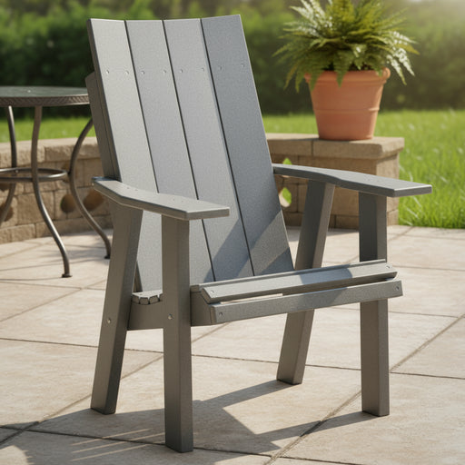 Levi Leisure Contemporary Chair Amish Contempo Chair Front Facing