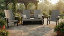 Amish Sonoma Contemporary Modern Poly Outdoor Collection Front Facing