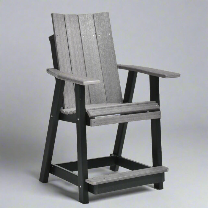 Levi Leisure Contemporary Counter Chair Amish Poly Contemporary Counter Chair Front Facing