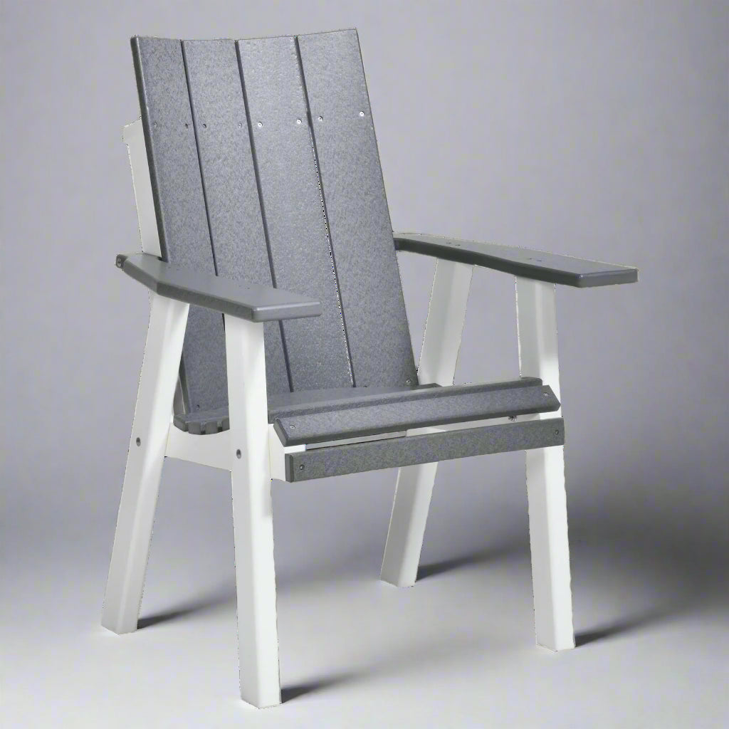 Levi Leisure Contemporary Chair Amish Poly Contemporary Dining Chair Front Facing