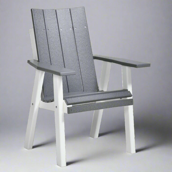 Levi Leisure Contemporary Chair Amish Poly Contemporary Dining Chair Front Facing