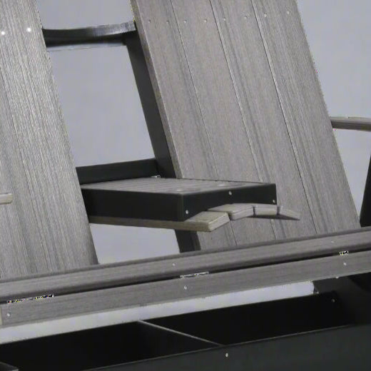 Levi Leisure Contemporary 5  Foot Settee Glider Amish Contempo 5 Foot Settee Glider Front Facing