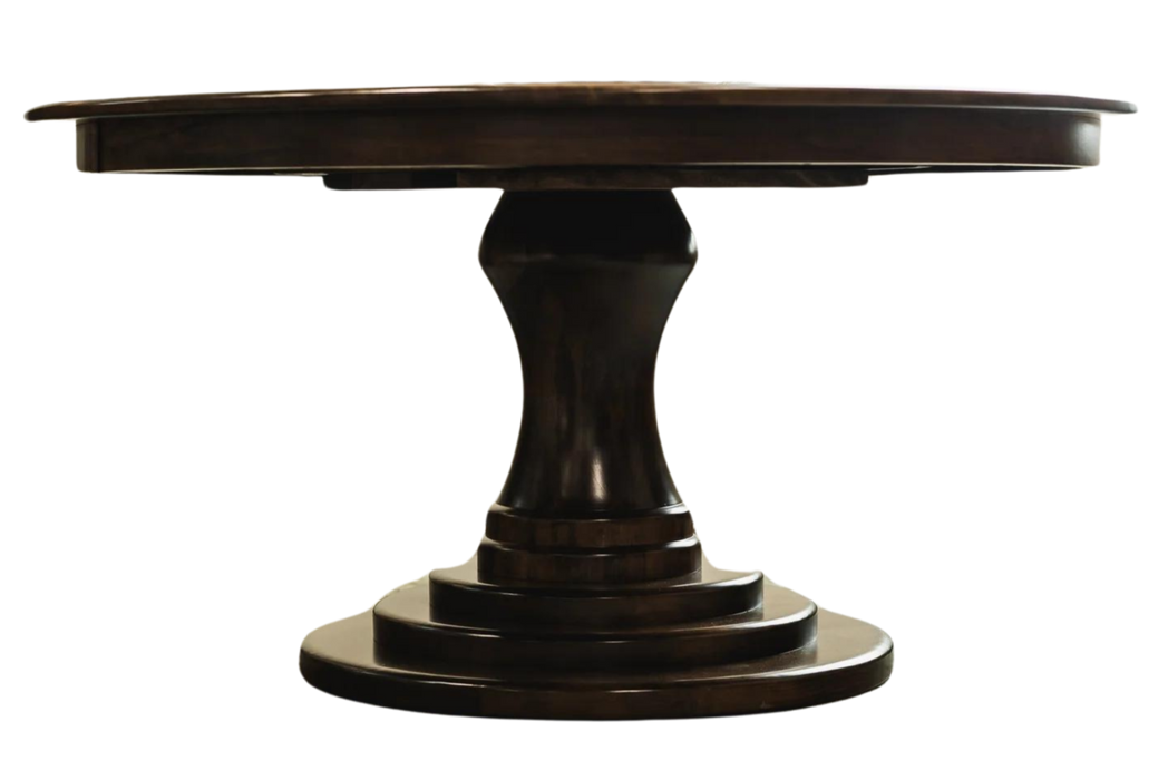 Amish Southfork Pedestal Table Single Pedestal Tables Formal