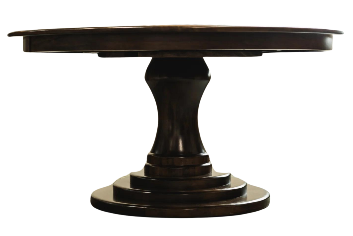 Amish Southfork Pedestal Table Single Pedestal Tables Formal