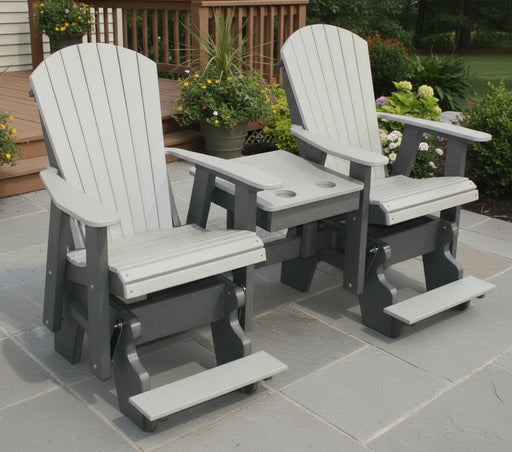 Amish Sterling Adirondack Balcony Glider Set - Main Photo