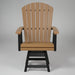 Amish Sterling Adirondack Swivel Dining Chair
Amish Made Poly Furniture
Made With HDPE Weather Resistant, Eco-Friendly Material
Rust Proof Stainless Steel Hardware
Maintenance Free!
Choose From 20+ Colors &amp; Color Combinations
360 Degree Swivel!
Overall: 26" Wide x 26" Deep x 42" High
Seat: 20.5" Wide x 18" Deep x 18" High
Also Available in Counter &amp; Bar Height