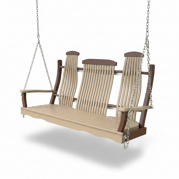Amish 5' Bentstyle Swing - In Stock - Multiple Colors
