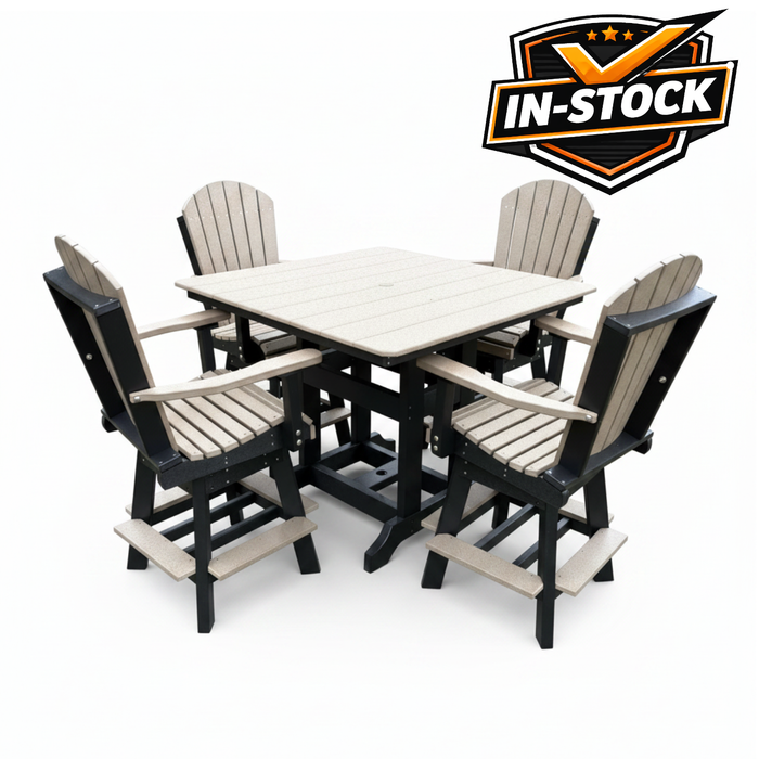 Amish Superior Adirondack 44" Counter Dining Set - In-Stock