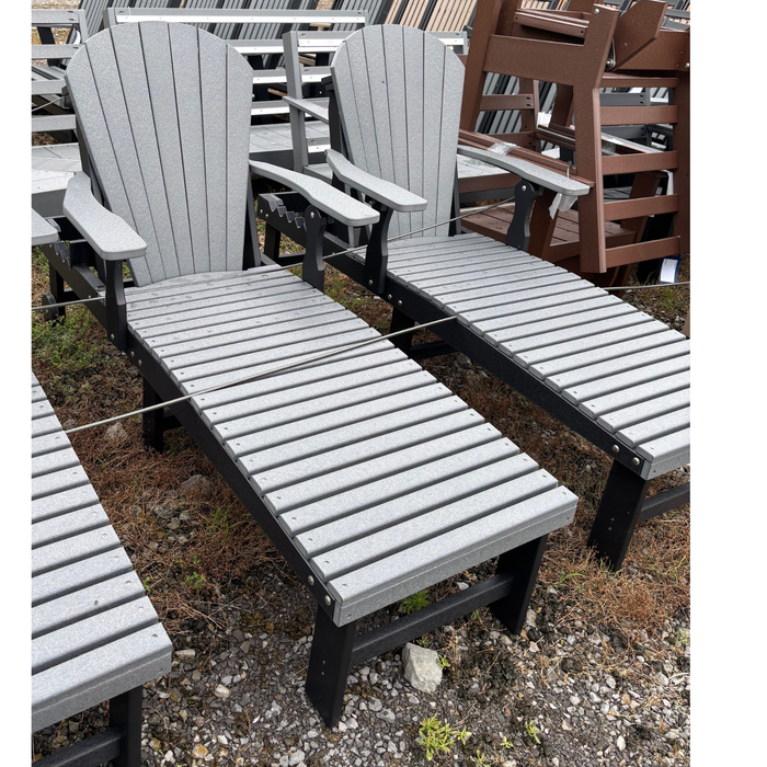 Amish Superior Adirondack Chaise Lounge - In-Stock - Multiple Colors