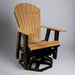 Amish Poly Adirondack Swivel Glider Outdoor Furniture