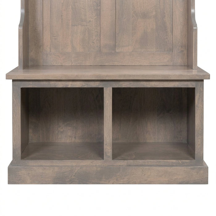 Amish Superior Cubby Hall Seat (Multiple Sizes)