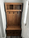 Amish Superior Hall Seat | Oak OCS 119 Cappuccino Stain