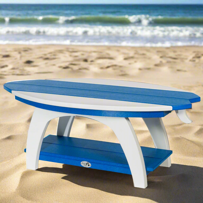Amish SurfAira Coffee Table
Amish Made Poly Coffee Table
Bright Blue on Bright White