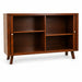 Amish Tambour Mid Century Style Storage Cabinet Tv Stand