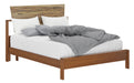 Amish Taunton Spalted Bed Panel Beds Mid-Century