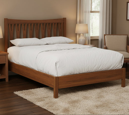 Amish Taunton Wishbone Bed Spindle/Slat Beds Mid-Century